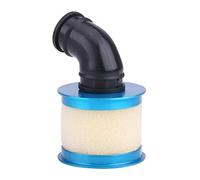 RC Car Air Filter, Sponge Open Aluminium Alloy Car Air Filter Compatible with HSP 94122/188 1:10 RC Car Buggy Truck(Blue)