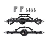 RC Car Axle Parts Compatible With Gelande II For Yota II D90 D110 TF2 1/10 RC Crawler Car Upgrades Parts CNC Metal Front And Rear Axle