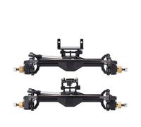 RC Car Axle Parts Compatible With TRX4M 1/18 RC Crawler Car Upgrade Parts CNC Matel Portal Axles With Lay Down Servo Mount & Links