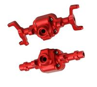 RC Car Axle Set For FMS For EAZYRC For Rochobby FJ For Cruiser For Patriot For Katana For Hilux Metal Front Rear Axle Housing 1/18 rc Car Part(Red)
