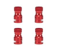 RC Car Body Post Marker With 0-14mm Reamer Curve Scissors Circle Cutter Compatible with Drilling Holes Cutting Wheel Arches And Trimming Compatible With 1 10 Scale RC Vehicles(Red Marker Kit)