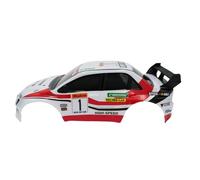 RC Car Body Shell Replacement, Painted PVC Shell, Four-Wheel Drive Car Body Protection Accessory, Suitable for 1/10 RC Cars, white