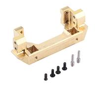 RC Car Bumper, Brass Front Bumper with Mount Model Vehicle Bumper Bracket for Traxxas RC Crawler Car