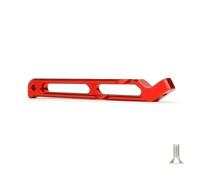 RC Car Chassis Frame Armma For Senton For Typhon For Kraton AR320446 1/8 Alloy Front/Rear Steering Support Long For Chassis Brace Upgrade Parts RC Car(Rear short Red)