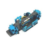 RC Car Chassis Frame For WLtoys 284131 K979 K989 K999 1/28 Metal For Chassis Second Floor Steering Gear For Seat Gearbox RC Car Upgrade Parts(Blue)