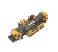 RC Car Chassis Frame For WLtoys 284131 K979 K989 K999 1/28 Metal Gearbox For Chassis Second Floor Steering Gear RC Car Upgrade Parts(Yellow)