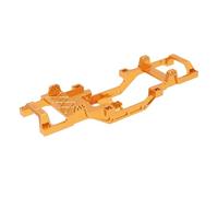 RC car Components Compatible With FMS For FCX24 POWER WAGON 1/24 RC Car Upgrade Parts Accessories Metal Body For Chassis Rails Empty Frame(Yellow)