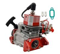 RC car Components Compatible With Racing Boat VS ZENOAH G290PUM RC Car Upgrade Parts Accessories 29cc 2-Stroke Petrol Marine Gas Engine(Red)