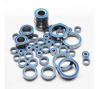 RC car Components Compatible With RC Car Upgrade Parts 10Pcs Rubber Sealed Miniature Ball Bearings 2x6x3 5x10x4 5x11x4 6x12x4 12x18x4mm Bearing Kit