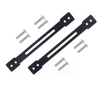 RC car Components Compatible With Tamiya Bullhead For Super Clod Buster 1/10 RC Truck Upgrade Parts Two Aluminum Alloy Frame Stabilizer Bars