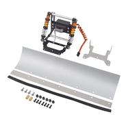 RC car Components Compatible With Tamiya CW01 LunchBox For Unimog Midnight Pumpkin Blackfoot ORV 1/10 RC Car Parts Aluminum Alloy Snow Plow Kit