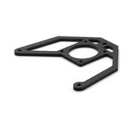 RC car Components Compatible With Tamiya For BBX BB01 1/10 RC Car Upgrade Parts 1PCS Carbon Fiber Pattern Heat Bracket Motor Fan Mount