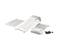 RC car Components Compatible With TAMIYA For Hotshot II 2024 58737 1/10 RC Car Upgrade Parts Stainless Steel For Chassis Skid Plate Axle Protector
