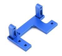 RC car Components Compatible With Tamiya For King For Hauler For SCANIA For ACTROS 3363 For AROCS For VOLVO 1/14 RC Truck Parts Metal Steering Servo Mount(Blue)