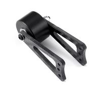 RC car Components Compatible With Tamiya Lunch Box 1/12 RC Car Upgrade Parts Alu Alloy + Carbon Fiber Pattern Adjustable Rear Stabilizer Bar Wheelie Kit
