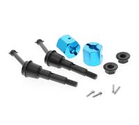 RC car Components Compatible With Tamiya SW-01 SW01 1/24 4WD RC Car Upgrade Parts 4 Pcs Metal Drive Shaft CVD And Adapter Nut Set