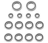 RC car Components Compatible With Tamiya T3-01 T301 1/8 RC Dancing Rider Upgrade Parts Accessories Steel - 14PCS Sealed Ball Bearing Kit