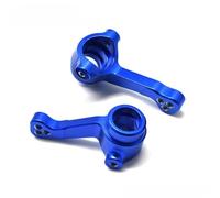 RC car Components Compatible With TAMIYA TA08 PRO 1/10 RC Car Upgrade Parts Aluminum Alloy Front Rear For Universal Steering Cup(Blue)