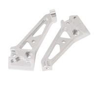 RC car Components Compatible With Tamiya The Bigwig 2017 1/10 RC Truck Upgrade Parts Accessories Aluminum Front Shock Tower Damper Stay(Silver)