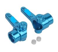 RC car Components Compatible With Tamiya TL01 GF-02 GF-01 WR-02C WR-02CB WR-02G WT-01WT-01N G6-01 1/10 RC Car Part2pcs Aluminum Alloy Front Uprights(Blue)