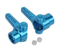RC car Components Compatible With Tamiya TL01 GF-02 GF-01 WR-02C WR-02CB WT-01 WT-01N G6-01 1/10 RC Car Parts Aluminum Alloy Front Uprights(Blue)