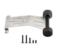 RC car Components Compatible With Traxxas For Mini For Slash 4X4 108164-1 1/16 RC Car Upgrade Parts Replacement Accessories Metal Wheelie Bar(Black)
