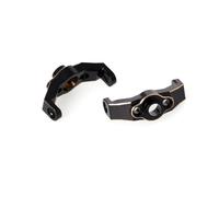 RC car Components Compatible With Traxxas For TRX4M 1/18 RC Car Upgrade Parts CNC Brass Front Axle Caster Blocks C-Hub Carrier Set