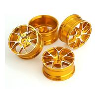 RC Car Components For Tamiya For Kyosho For HSP For HPI For Sakura For Traxxas 4pcs 52mm 1/10 RC On Road Drift Touring For Racing Car Metal Wheel Rim Wheel Hubs