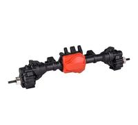 RC Car Components For Traxxas For TRX-4 For 1/10 RC Car Front And Rear Axle With T-lock Differential Axle Upgrades Parts Metal RC Portal Axles(Rear Axle)
