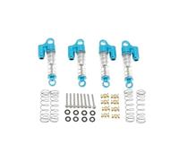rc car Damper Compatible With Axial For SCX24 90081 1/24 RC Crawler Car Accessories Metal Shock Absorber Damper Upgrade Parts(Blue)