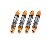 rc car Damper Compatible With FMS For FCX24 1/24 RC Car Upgrade Parts Accessories Adjustable Oil Pressure Shock Absorber Kit(Red)