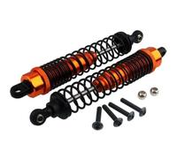 rc car Damper Compatible With HPI BMT0006 1/10 Rc Car Upgrade Modification Replacement Accessories Parts 2pcs Alum Shock Absorber(Yellow)