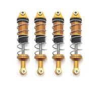 rc car Damper Compatible With MN For MN128 For Wrangler MN86 G500 1/12 RC Car Parts Accessories Metal Upgrade Hydraulic Shock Absorber(Yellow)
