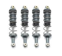rc car Damper Compatible With MN For MN128 For Wrangler MN86 G500 1/12 RC Car Parts Accessories Metal Hydraulic Shock Absorber(Grey)