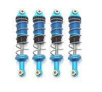 rc car Damper Compatible With MN For MN128 For Wrangler MN86 G500 1/12 RC Car Parts Metal Upgrade Hydraulic Shock Absorber(Blue)
