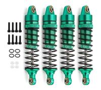 rc car Damper Compatible With Trxs For LaTrax For Teton For Desert 1/18 RC Truck Car Upgrade Parts 4Pcs Metal Front And Rear Shock Absorber Damper(Green)