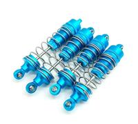 rc car Damper Compatible With Wltoys 104001 1/10 RC Car Upgrade Parts Accessories 4 Pcs All Metal Shock Absorber Damper(Blue)