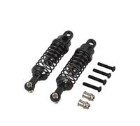 rc car Damper Compatible With WLtoys A959 A969 A979 K929 For Hpi For Hsp For Trxs For Tamiya 1/18 Rc Car 2 Pcs Oil Adjustable 65Mm Shock Absorber Damper(Black)