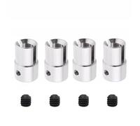 RC Car Differential Cup For Redcat For Racing For Volcano Epx Pro For HSP Mod 1/10 Metal Universal Joint Drive Cup B 02016 Tsunami For Nitro RC Car Replacement(Silver,4pcs)