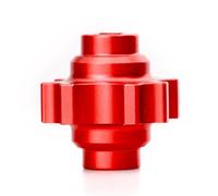 RC Car DIY Parts For Tamiya For TT-02 For TT-02B TT-02D TT-02T #54649 Aluminum Alloy Differential Lock Block RC Car Parts Accessories Upgrades Replacement(Red)