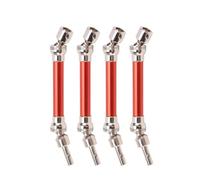 RC Car Drive shafts Compatible With ARRMA For Typhon 3S For BLX For Mega 4Pcs Metal Drive Shaft CVD 1/8 RC Car Upgrades Spare Parts Accessories(Color 4)