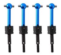 RC Car Drive shafts Compatible With Tamiya For TT-01 For TT-02 TA04 1/10 RC Car Upgrade Parts 4 Pcs Metal For Universal Drive Shaft CVD 53792
