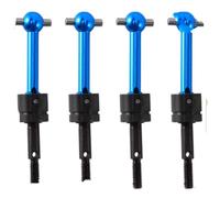 RC Car Drive shafts Compatible With Tamiya For TT-01 For TT-02 TA04 1/10 RC Car Upgrade Parts 4 Pcs Metal For Universal Drive Shaft CVD 53792