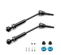 RC Car Drive shafts Compatible With Trxs For Slash For Rustler For Stampede For Hoss For VXL 4X4 1/10 RC Car Upgrades Part Steel Front Rear Drive Shaft CVD(2 Front)