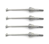 RC Car Drive shafts Compatible With Wltoys 12428 12423 12428-ABC 1/12 RC Car 4 Pcs Metal Front CVD Drive Shaft Upgrade Spare Parts Accessories