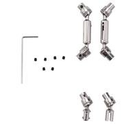 RC Car Drive shafts Compatible With WPL B16 B36 For Henglong 6WD 1/16 RC Truck Car Upgrade Parts Modification Spare Metal Front Rear Drive Shaft