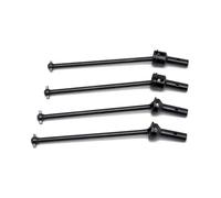 RC Car Drive Shafts For Arrma For Mojave 6S For BLX 1/7 RC Car Upgrade Parts Accessories 4pcs Metal Front And Rear Drive Shaft CVD(Front and Rear)