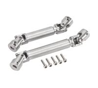 RC Car Drive Shafts For Axial For SCX24 For JLU C10 For Bronco Base Camp 1/24 RC Crawler Car Stainless Steel Center Drive Shaft D-Shaped Hole