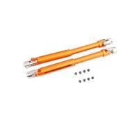 RC Car Drive Shafts For RGT R86042 86100 1/10 RC Model Cars For Climbing Cars Upgrade 2Pcs Front Rear Metal Drive Shaft Transmission Shaft(Yellow)