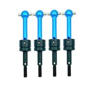 RC Car Drive Shafts For Tamiya For TT-01 For TT-02 TA04 53792 1/10 RC Car Upgrade Parts CVD Metal For Universal Accessories Drive Shaft(Blue,4pcs)
